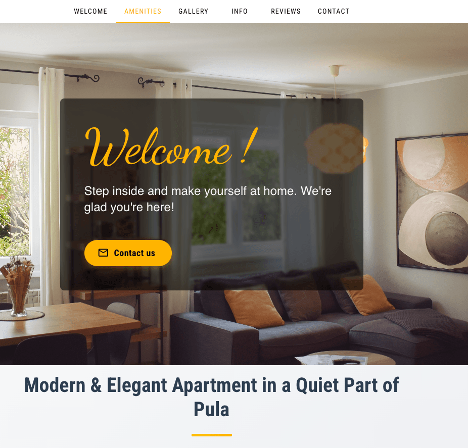 Apartment Luka, Pula project preview