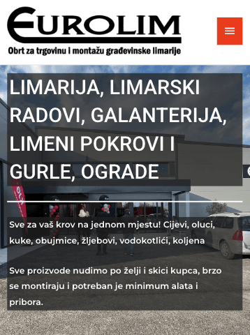 EUROLIM, craft for trade and installation of construction sheet metal project preview