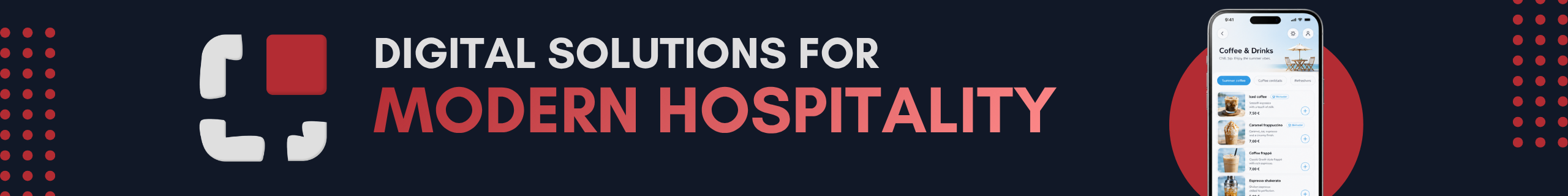 Digital solutions for modern hospitality